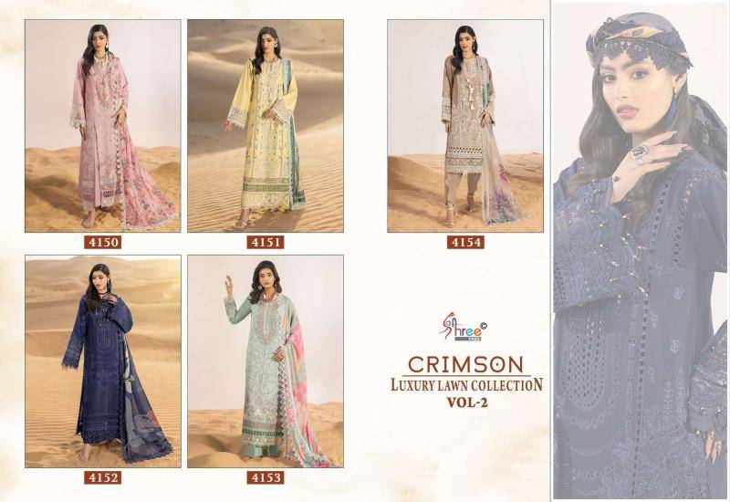 Shree fabs crimson vol-2 Dress materials wholesale rates in Pune